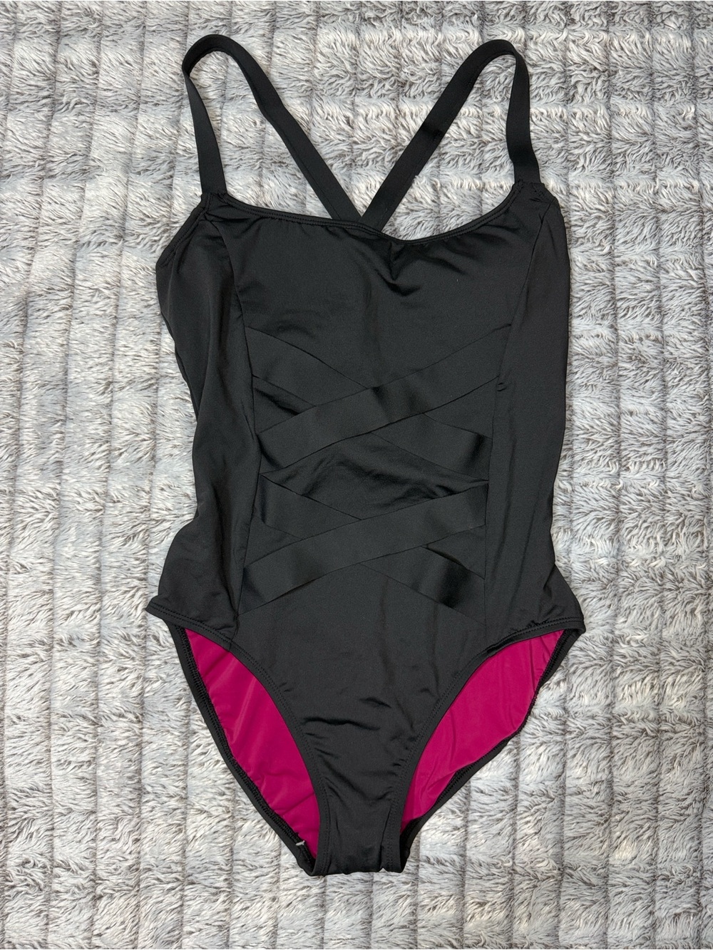 La Blanca Black One-Piece Swimsuit